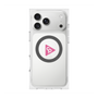 プレミアムスクエアケース with MagSafe［ オリジナル - caseplayロゴ - ピンク/C ］
