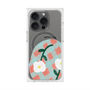 プレミアムスクエアケース with MagSafe［ Mod Deco - オリジナル - フラワー/D ］