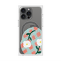 プレミアムスクエアケース with MagSafe［ Mod Deco - オリジナル - フラワー/D ］