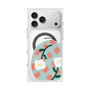 プレミアムスクエアケース with MagSafe［ Mod Deco - オリジナル - フラワー/D ］