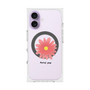 プレミアムスクエアケース with MagSafe［ Mod Deco - オリジナル - フラワー/E ］