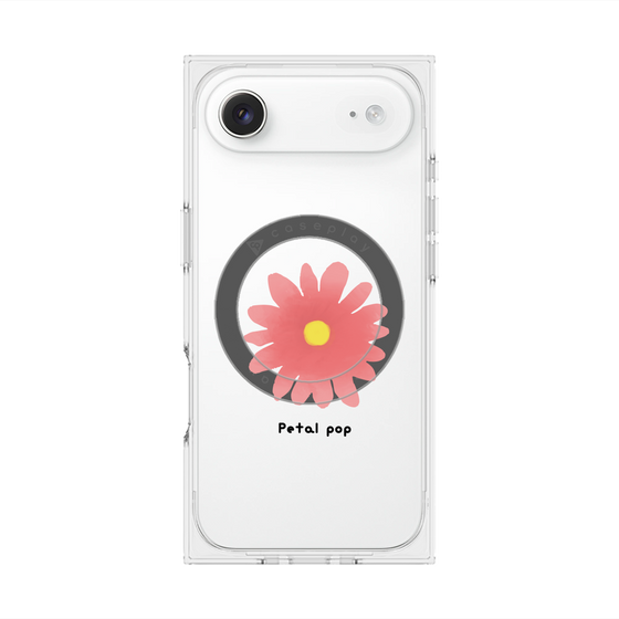 プレミアムスクエアケース with MagSafe［ Mod Deco - オリジナル - フラワー/E ］