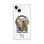 プレミアムスクエアケース with MagSafe［ Green Future Project - Guira Tanager ］