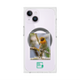 プレミアムスクエアケース with MagSafe［ Green Future Project - Guira Tanager ］