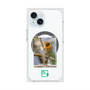 プレミアムスクエアケース with MagSafe［ Green Future Project - Guira Tanager ］
