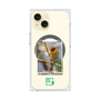 プレミアムスクエアケース with MagSafe［ Green Future Project - Guira Tanager ］