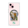 プレミアムスクエアケース with MagSafe［ Green Future Project - Guira Tanager ］