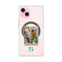 プレミアムスクエアケース with MagSafe［ Green Future Project - Guira Tanager ］