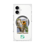 プレミアムスクエアケース with MagSafe［ Green Future Project - Guira Tanager ］