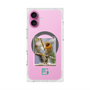 プレミアムスクエアケース with MagSafe［ Green Future Project - Guira Tanager ］