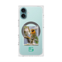 プレミアムスクエアケース with MagSafe［ Green Future Project - Guira Tanager ］