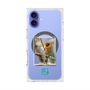 プレミアムスクエアケース with MagSafe［ Green Future Project - Guira Tanager ］