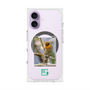 プレミアムスクエアケース with MagSafe［ Green Future Project - Guira Tanager ］