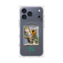 プレミアムスクエアケース with MagSafe［ Green Future Project - Guira Tanager ］