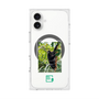 プレミアムスクエアケース with MagSafe［ Green Future Project - Brown-headed Spider Monkey ］