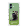 プレミアムスクエアケース with MagSafe［ Green Future Project - Black-mantled Tamarin ］