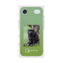 プレミアムスクエアケース with MagSafe［ Green Future Project - Black-mantled Tamarin ］