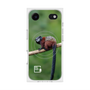 プレミアムスクエアケース with MagSafe［ Green Future Project - Saddle-backTamarin ］