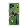 プレミアムスクエアケース with MagSafe［ Green Future Project - Saddle-backTamarin ］