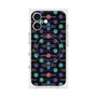 プレミアムスクエアケース with MagSafe［ LANVIN en Bleu - Flower pattern ］