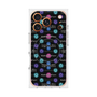 プレミアムスクエアケース with MagSafe［ LANVIN en Bleu - Flower pattern ］