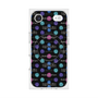 プレミアムスクエアケース with MagSafe［ LANVIN en Bleu - Flower pattern ］