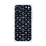 プレミアムスクエアケース with MagSafe［ LANVIN en Bleu - Flower pattern ］