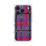 プレミアムスクエアケース with MagSafe［ LANVIN en Bleu - Plaid ］