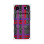 プレミアムスクエアケース with MagSafe［ LANVIN en Bleu - Plaid ］