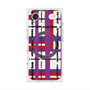 プレミアムスクエアケース with MagSafe［ LANVIN en Bleu - Plaid ］