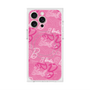 プレミアムスクエアケース with MagSafe［ Barbie - ロゴパターン1 ］