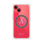 プレミアムスクエアケース with MagSafe［ Barbie - ロゴ ］