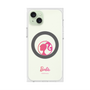 プレミアムスクエアケース with MagSafe［ Barbie - ロゴ ］