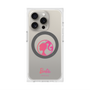 プレミアムスクエアケース with MagSafe［ Barbie - ロゴ ］
