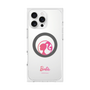 プレミアムスクエアケース with MagSafe［ Barbie - ロゴ ］
