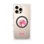 プレミアムスクエアケース with MagSafe［ Barbie - ロゴ ］