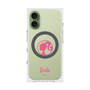 プレミアムスクエアケース with MagSafe［ Barbie - ロゴ ］