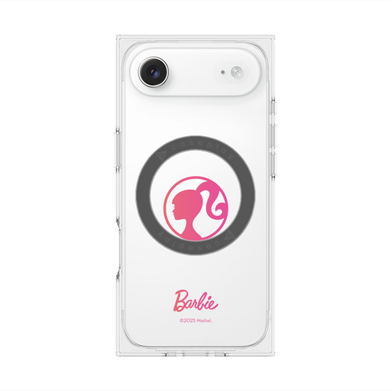 プレミアムスクエアケース with MagSafe［ Barbie - ロゴ ］