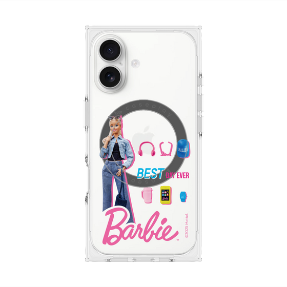 プレミアムスクエアケース with MagSafe［ Barbie - BEST DAY EVER ］