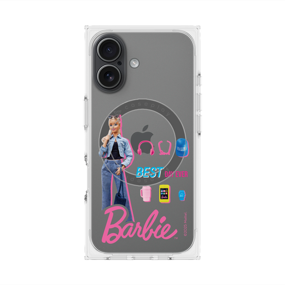 プレミアムスクエアケース with MagSafe［ Barbie - BEST DAY EVER ］