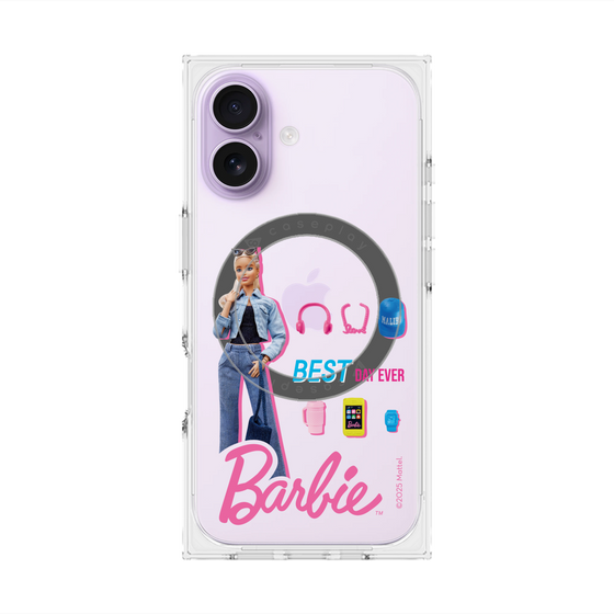 プレミアムスクエアケース with MagSafe［ Barbie - BEST DAY EVER ］