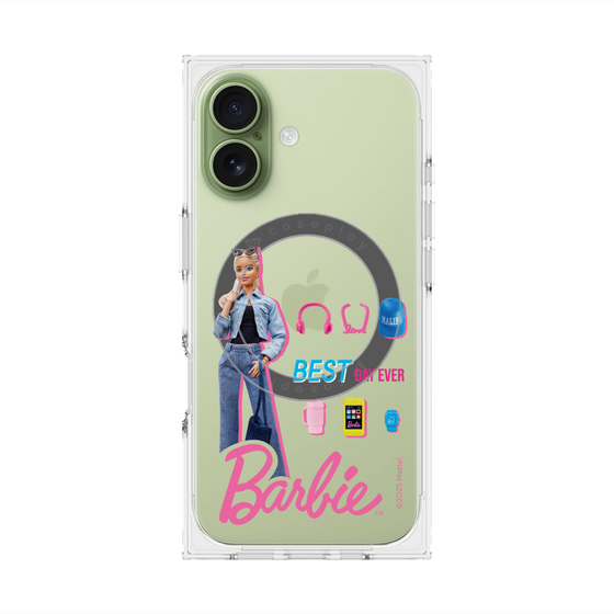 プレミアムスクエアケース with MagSafe［ Barbie - BEST DAY EVER ］