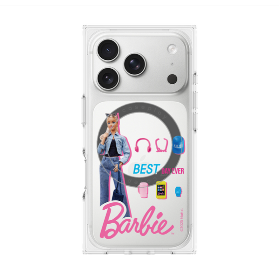 プレミアムスクエアケース with MagSafe［ Barbie - BEST DAY EVER ］