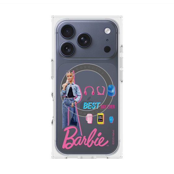 プレミアムスクエアケース with MagSafe［ Barbie - BEST DAY EVER ］