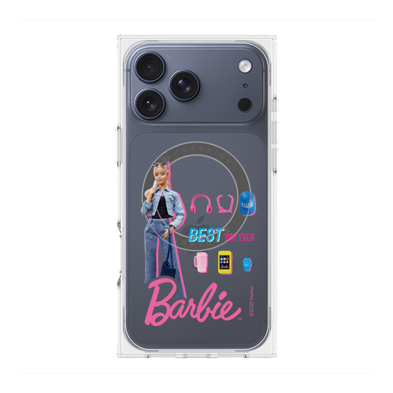 プレミアムスクエアケース with MagSafe［ Barbie - BEST DAY EVER ］