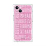 プレミアムスクエアケース with MagSafe［ Barbie - ロゴパターン3 ］