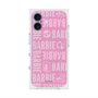 プレミアムスクエアケース with MagSafe［ Barbie - ロゴパターン3 ］
