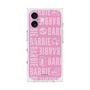 プレミアムスクエアケース with MagSafe［ Barbie - ロゴパターン3 ］