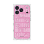 プレミアムスクエアケース with MagSafe［ Barbie - ロゴパターン3 ］