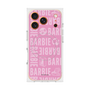 プレミアムスクエアケース with MagSafe［ Barbie - ロゴパターン3 ］